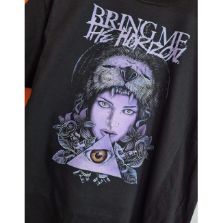 T-shirt nera Bring me the horizon