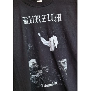 T-shirt nera Burzum filosofem