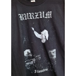 T-shirt nera Burzum filosofem