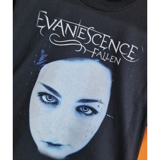 T-shirt nera evanescence fallen