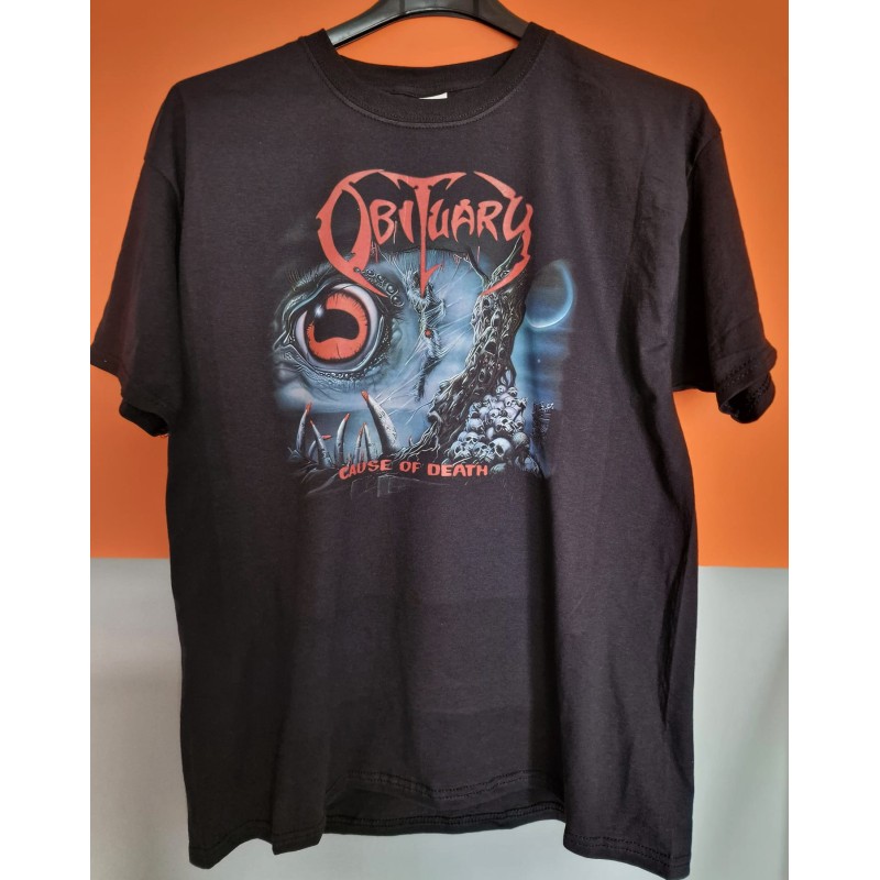 T-shirt nera Obituary - cause of death T-shirt nera Obituary - cause of death