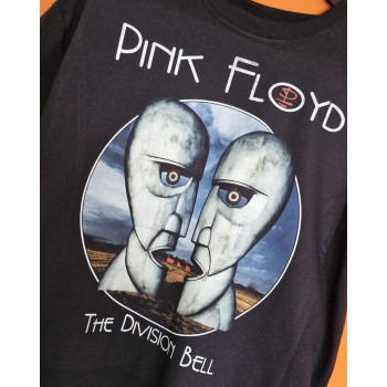 T-shirt nera Pink floyd - the division bell