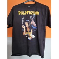 T-shirt Nera Pulp Fiction - Stile Iconico del Cinema | vrzshop