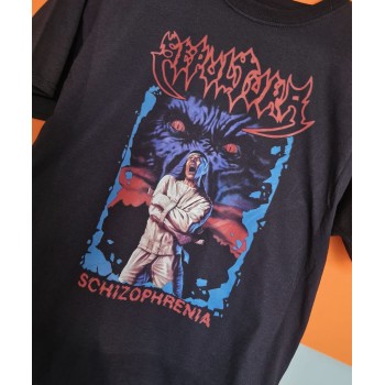 T-shirt nera Sepultura - Schizophrenia