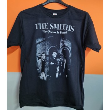T-shirt Nera The Smiths - "The Queen Is Dead" - Stile Indie Rock Iconico | vrzshop