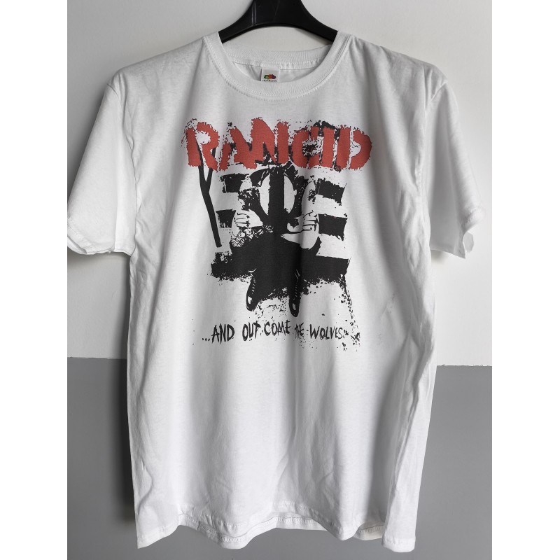 T-shirt bianca Rancid - and out come of wolves T-shirt bianca Rancid - and out come of wolves
