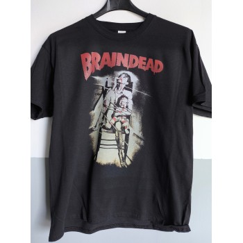 T-shirt Nera Braindead - Stile Horror-Comedy Cult | vrz shop