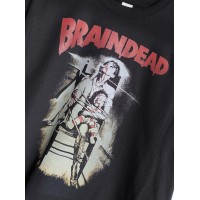 T-shirt Nera Braindead - Stile Horror-Comedy Cult | vrz shop