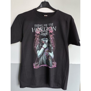 T-shirt Nera Bring Me the Horizon - Stile Metalcore Energico | vrz shop