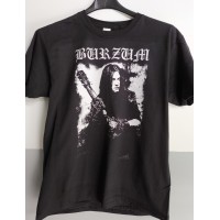T-shirt Nera Burzum - Esplora il Black Metal Oscuro | vrz shop