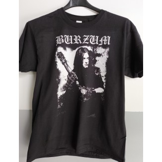 T-shirt Nera Burzum - Esplora il Black Metal Oscuro | vrz shop