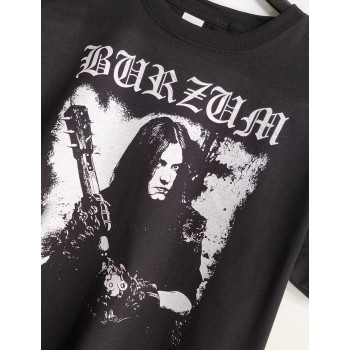 T-shirt nera burzum