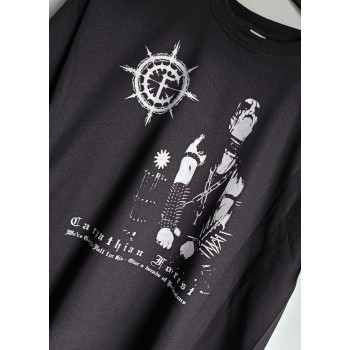 T-shirt nera Carpathian Forest