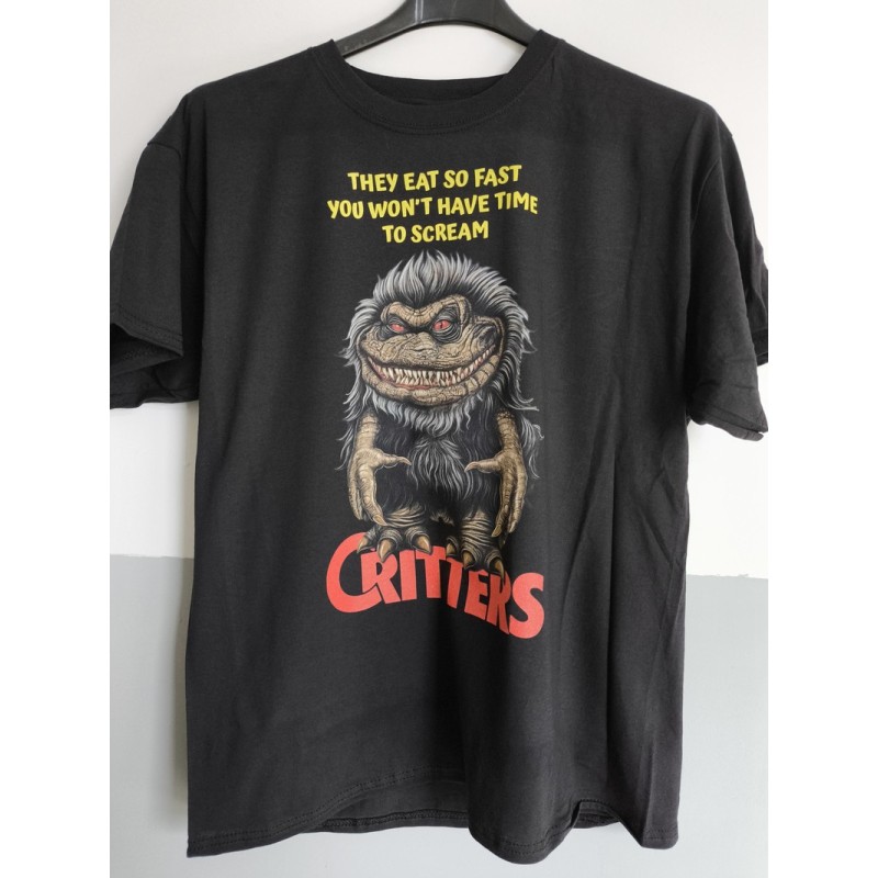T-shirt nera the critters - il film T-shirt nera the critters - il film