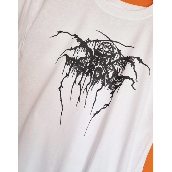 T-shirt bianca Darkthrone