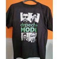 T-shirt Nera Depeche Mode - Eleganza Oscura ed Elettronica | vrz shop