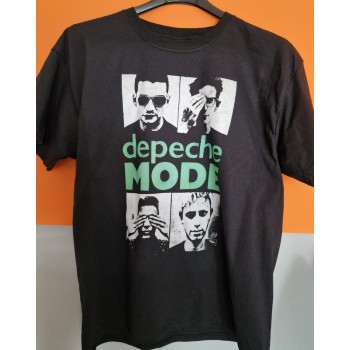 T-shirt Nera Depeche Mode - Eleganza Oscura ed Elettronica | vrz shop