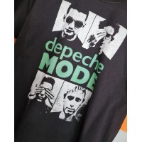 T-shirt Nera Depeche Mode - Eleganza Oscura ed Elettronica | vrz shop