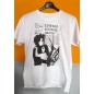 T-shirt bianca Edward mani di forbice T-shirt bianca Edward mani di forbice