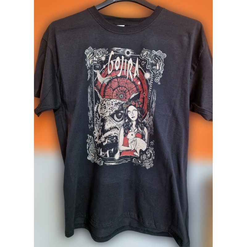 T-shirt nera Gojira T-shirt nera Gojira