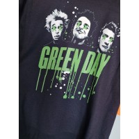 T-shirt Nera Green Day - 3 Facce | vrz shop