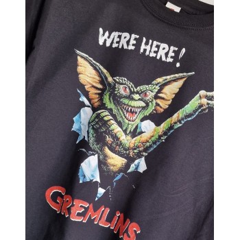 T-shirt nera Gremlins il film