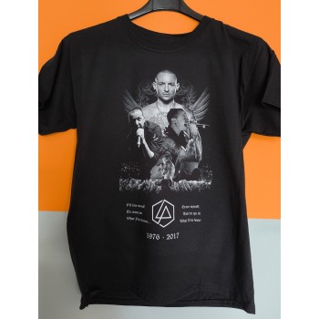 T-shirt Nera Linkin Park - Chester Bennington | vrz shop