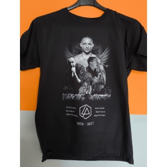 T-shirt Nera Linkin Park - Chester Bennington | vrz shop
