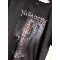 T-shirt Nera Megadeth | vrz shop