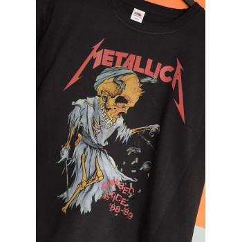 T-shirt metallica damage justice 88-89