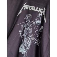 T-shirt Nera Metallica - ...And Justice for All | vrz shop