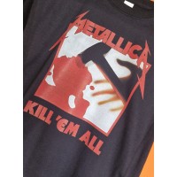 T-shirt Nera Metallica - Kill 'Em All | vrz shop