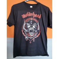 T-shirt Nera Motörhead - Testa Snaggletooth | vrz shop