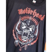 T-shirt Nera Motörhead - Testa Snaggletooth | vrz shop
