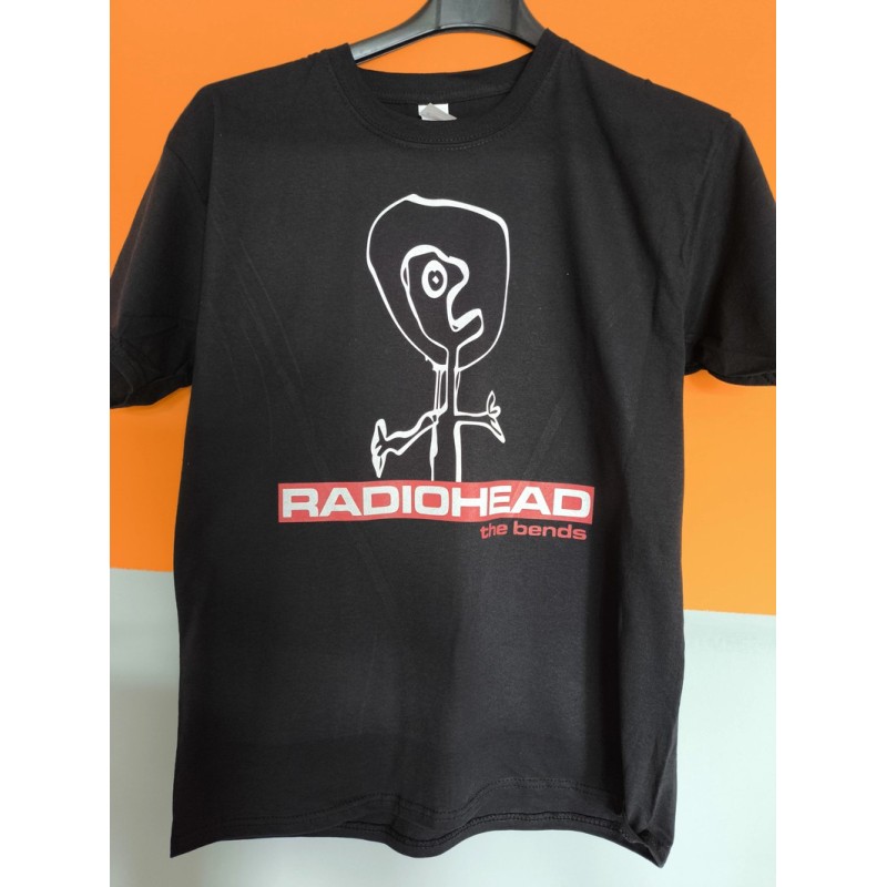 T-shirt nera Radiohead the bends T-shirt nera Radiohead the bends