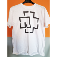 T-shirt Nera Rammstein Logo - Simbolo del Metal Teutonico