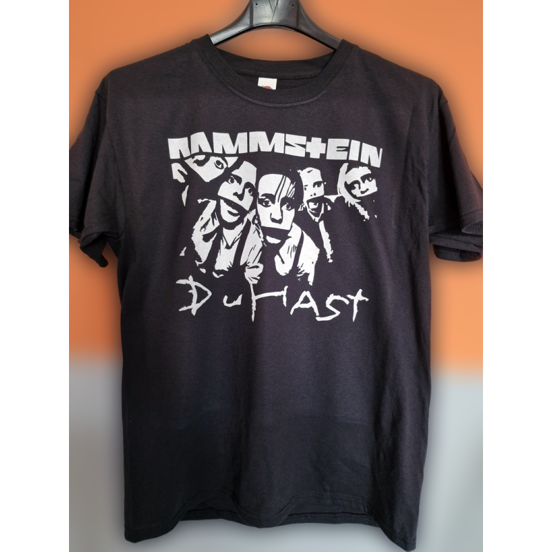 T-shirt nera Rammstein Du Hast T-shirt nera Rammstein Du Hast