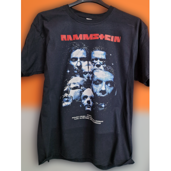 T-shirt Nera Rammstein - 6 Faces | vrz shop