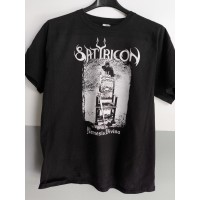 T-shirt Nera Satyricon - Nemesis Divina | vrz shop