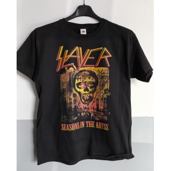 T-shirt Nera Slayer - Seasons in the Abyss | vrz shop