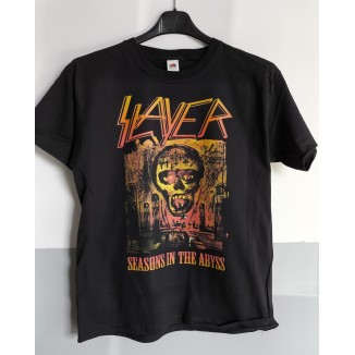 T-shirt Nera Slayer - Seasons in the Abyss | vrz shop