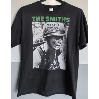 T-shirt Nera The Smiths - Meat Is Murder | vrz shop