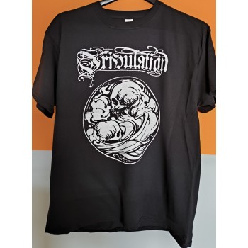 T-shirt Nera Tribulation | vrz shop