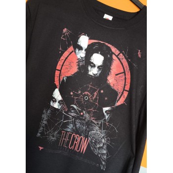T-shirt nera the crow - il corvo