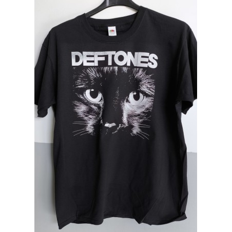 T-shirt Nera Deftones – Sphynx Cat Eyes | vrz shop