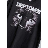 T-shirt Nera Deftones – Sphynx Cat Eyes | vrz shop