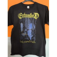 T-shirt Nera Entombed – Left Hand Path | vrz shop