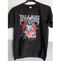 T-shirt Nera Falling in Reverse – Saddle Ranch | vrz shop