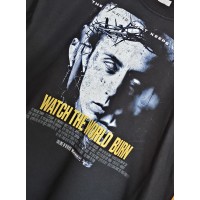 T-shirt Nera Falling in Reverse – Watch the World Burn | vrz shop