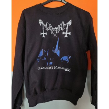 Felpa Nera Mayhem – De Mysteriis Dom Sathanas | vrz shop